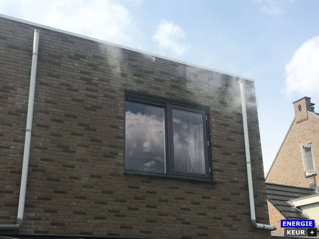 Rooktest bij nieuwbouw in Almere